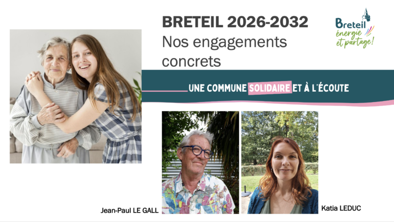 Une commune solidaire et à l&rsquo;écoute