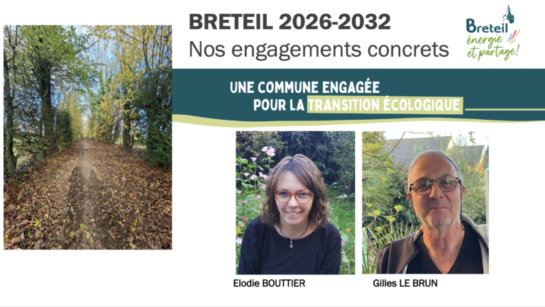 Une commune engagée pour la transition écologique